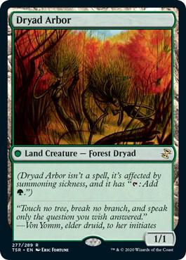 Dryad Arbor (TSR, Foil)