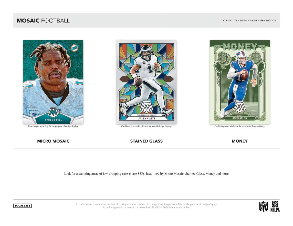 2024 Panini Mosaic Football Blaster Box