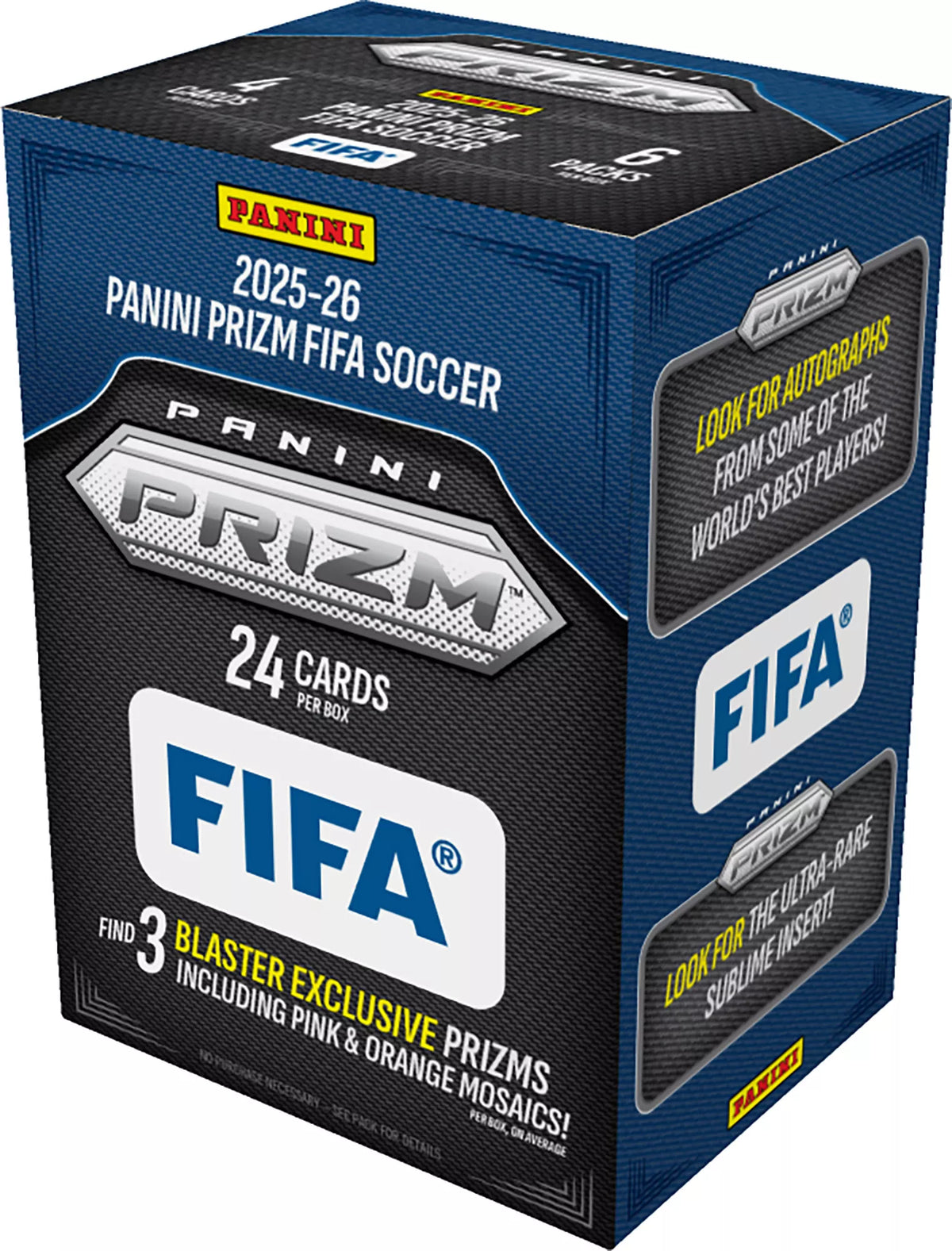 2025-26 Panini PRIZM FIFA Blaster Box
