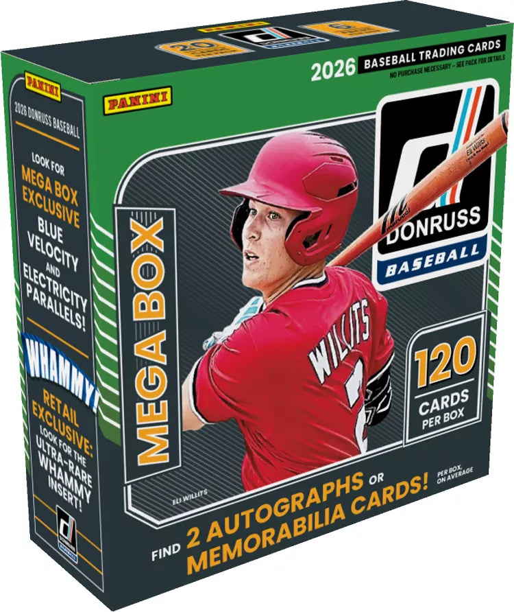Panini 2026 Donruss Baseball Mega Box