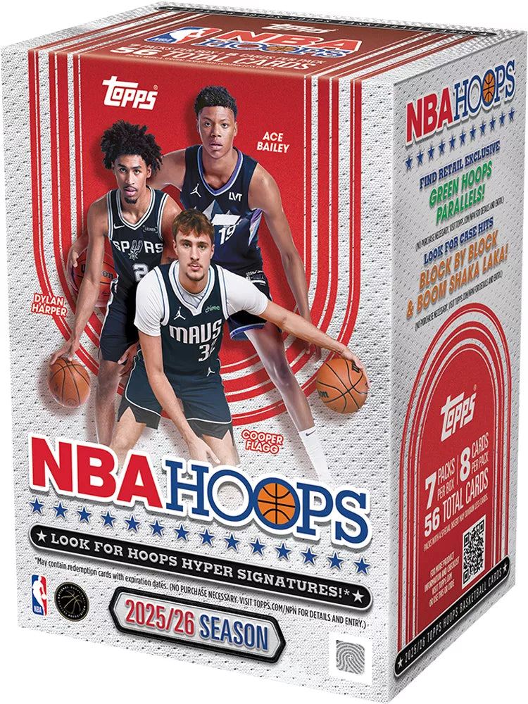 2025-26 Topps Hoops Basketball Value Box