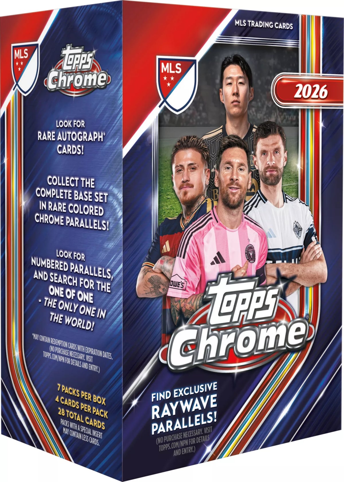 2026 Topps MLS Chrome Value Box