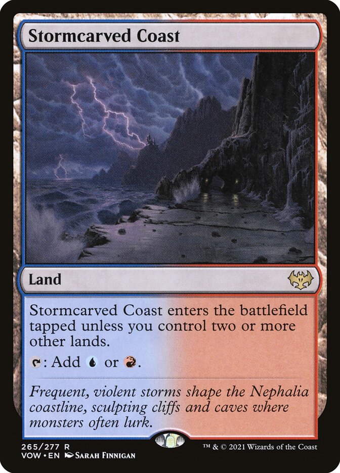 Stormcarved Coast (VOW, Foil)