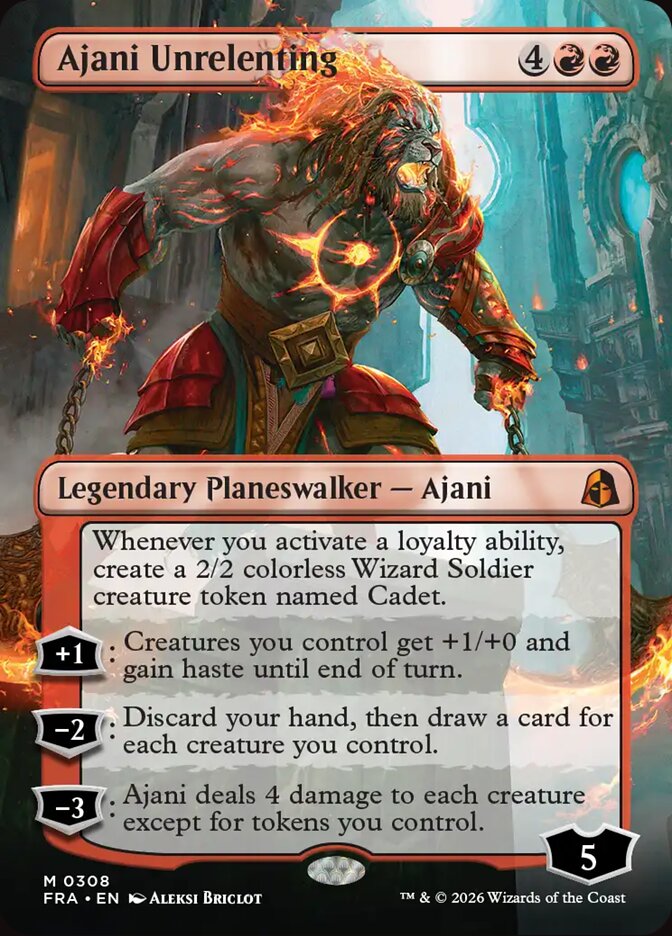 Ajani Unrelenting (FRA, Borderless)