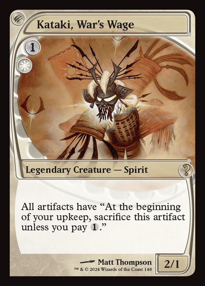 Kataki, War's Wage (Future Sight) (MB2, Foil)