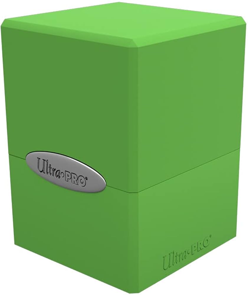 Satin Cube High Gloss Lime Green