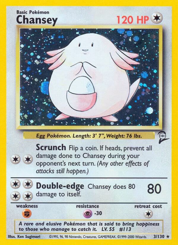 Chansey (BS2, Holofoil)