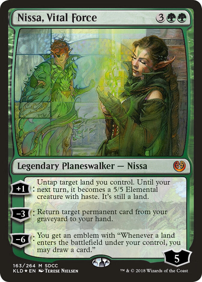 Nissa, Vital Force (MD18, Foil)