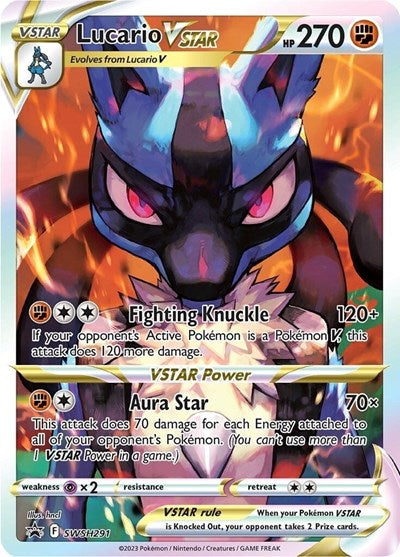 Lucario VSTAR (SWSH, Holofoil)