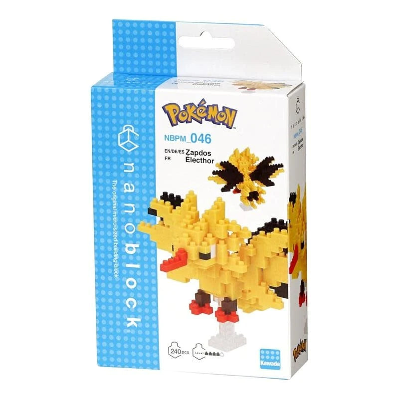 Nanoblock Pokémon Zapdos Building Kit