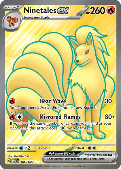 Ninetales ex (MEW, Holofoil)