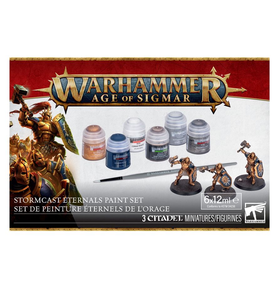 Warhammer Age of Sigmar: Stormcast Eternals Paint Set
