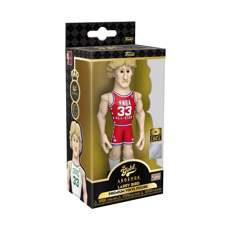 Vinyl GOLD 5" Larry Bird - Celtics - Chase Variant!