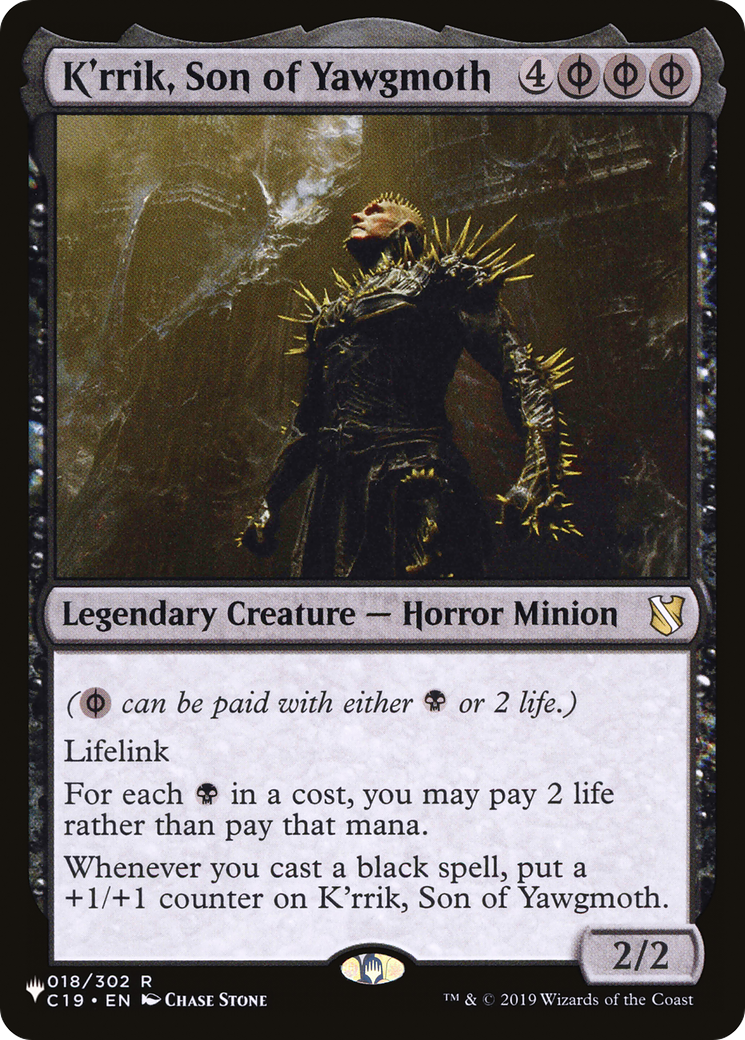 K'rrik, Son of Yawgmoth (PLST)