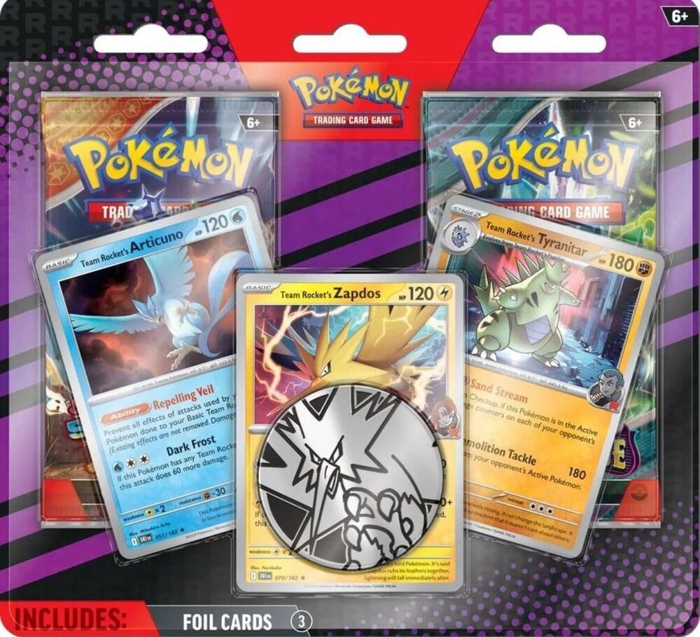 Team Rocket Blister Pack (Gengar, Marshadow, Team Rocket's Mimikyu)