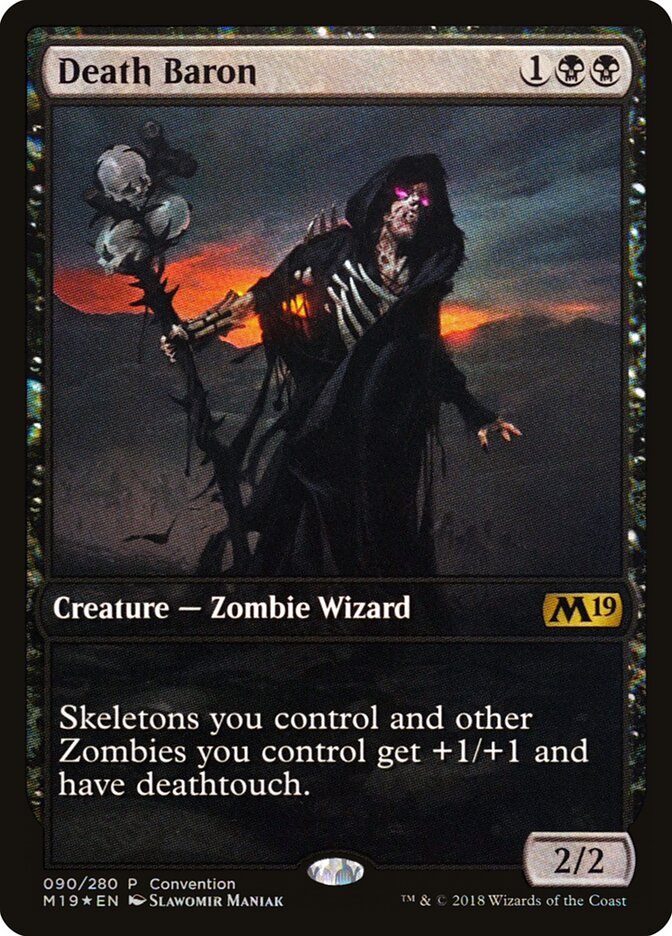 Death Baron (2018 Convention Promo) (PMEI, Foil)