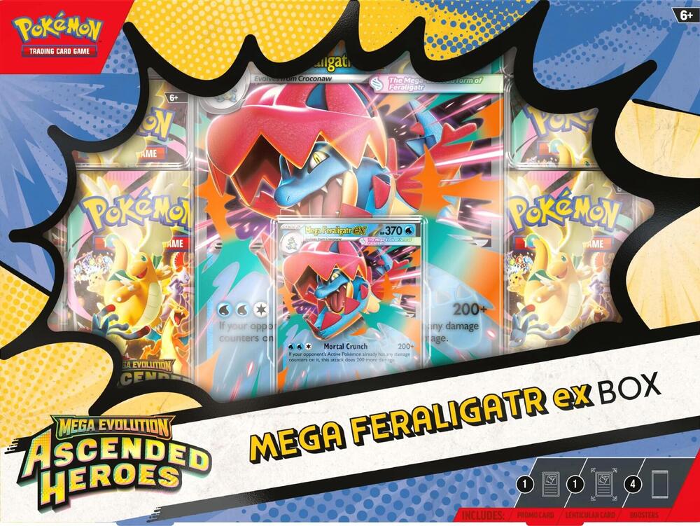 Mega Evolution - Ascended Heroes Mega Feraligatr ex Box