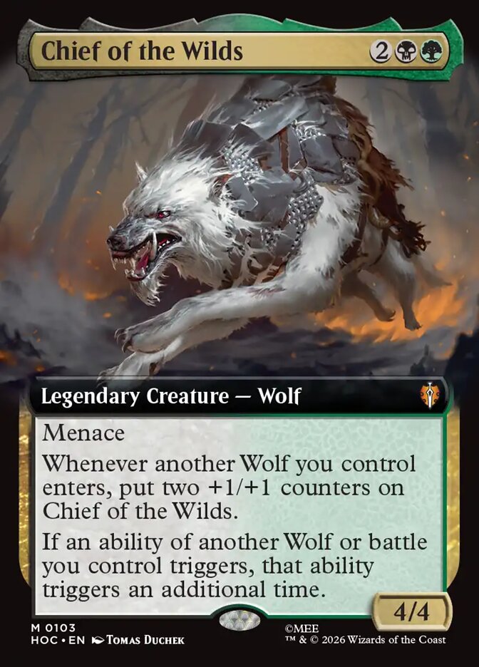 Chief of the Wilds (HOC, Extended Art)