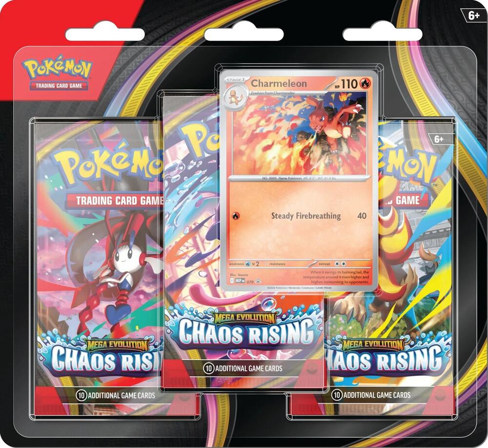 Mega Evolution - Chaos Rising - Charmeleon Blister Pack