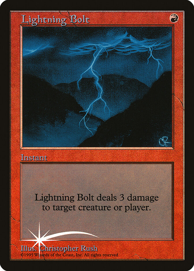 Lightning Bolt (JDG, Foil)