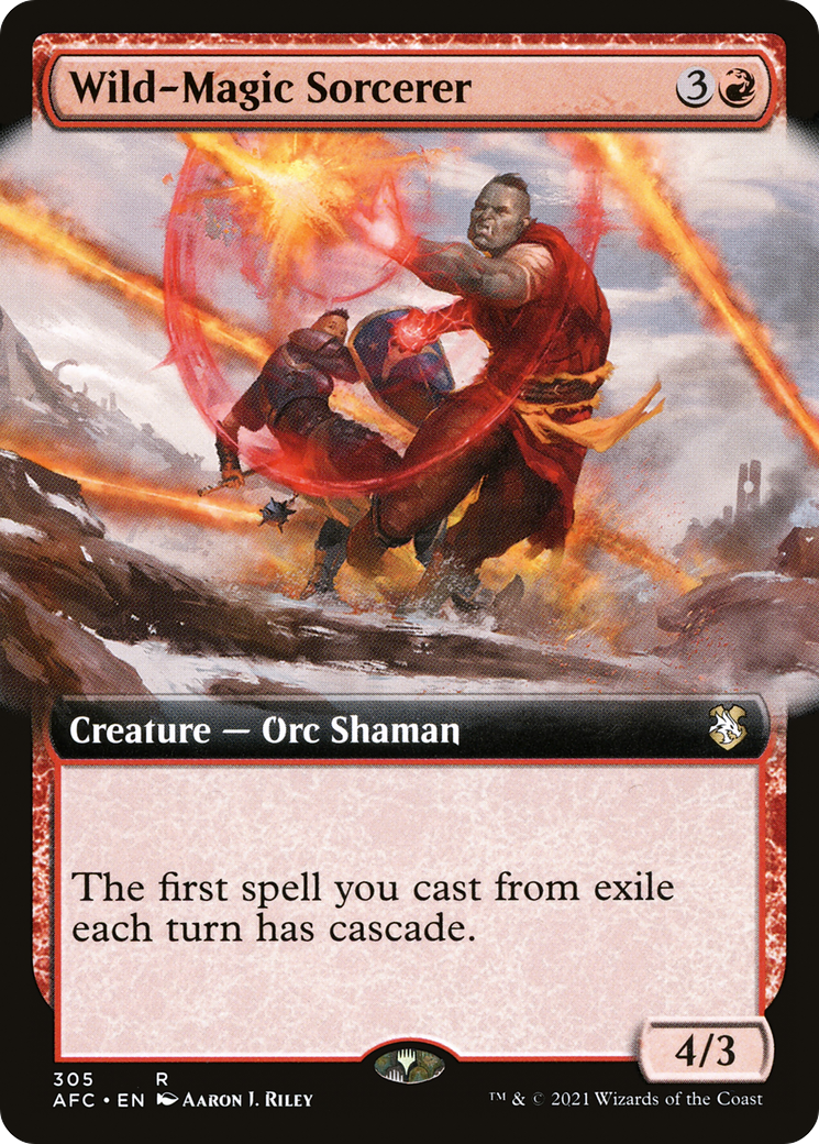 Wild-Magic Sorcerer (AFC, Extended Art)