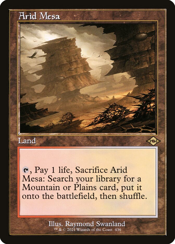 Arid Mesa (MH2, Retro Frame, Foil Etched)