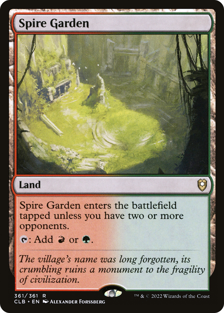 Spire Garden (CLB, Foil)