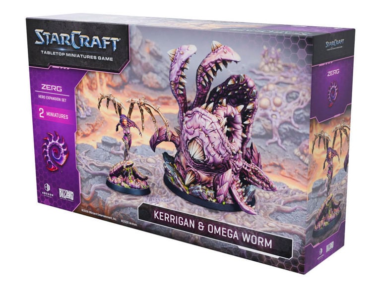 StarCraft - Zerg: Kerrigan & Omega Worm