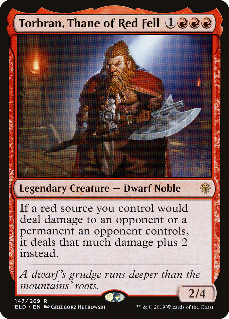 Torbran, Thane of Red Fell (ELD, Foil)