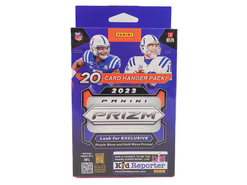 2023 Panini Prizm Football Hanger Box (Purple & Gold Wave Parallels!)