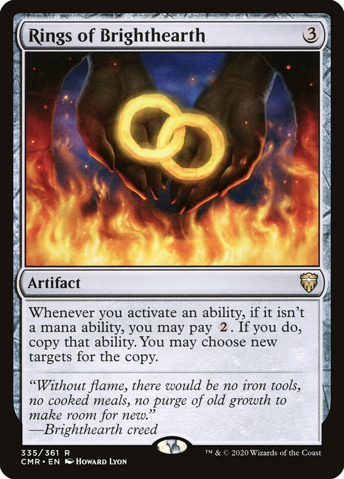 Rings of Brighthearth (CMR, Foil)