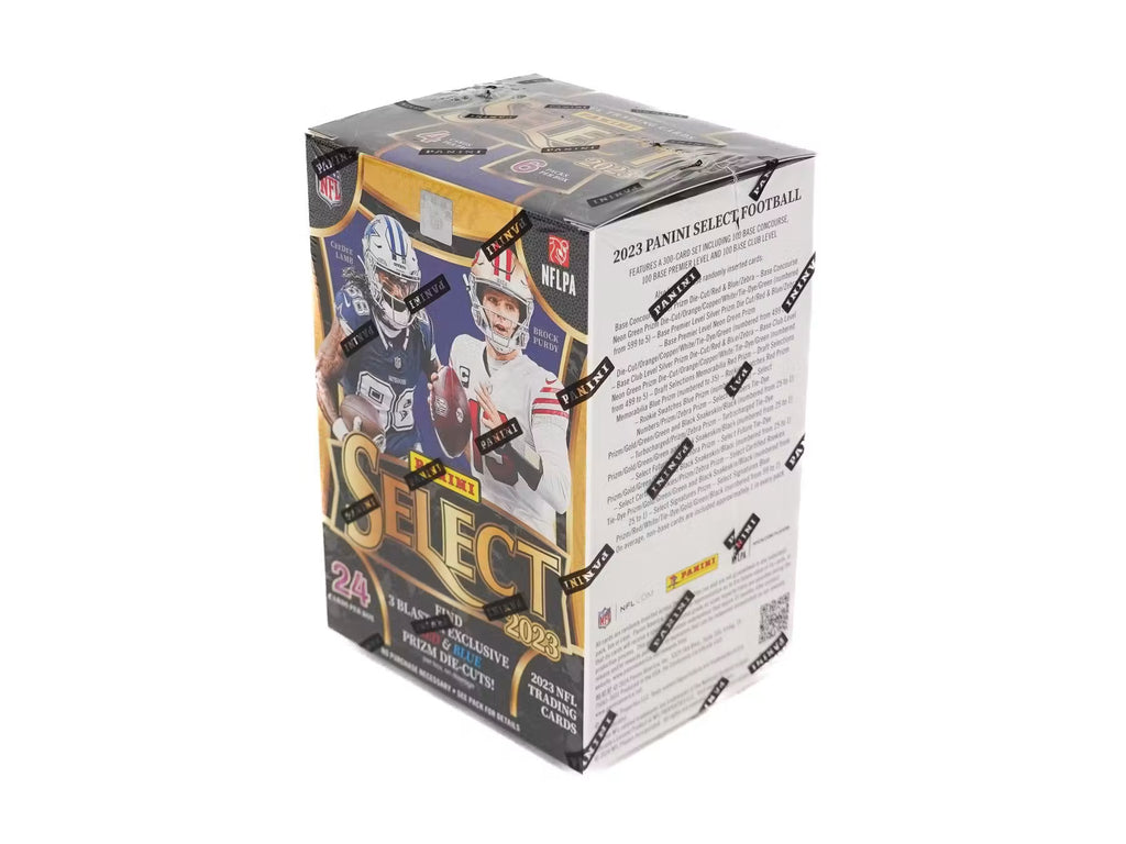 2023 Panini Select Football NFL Blaster Box (Red & Blue Parallels)