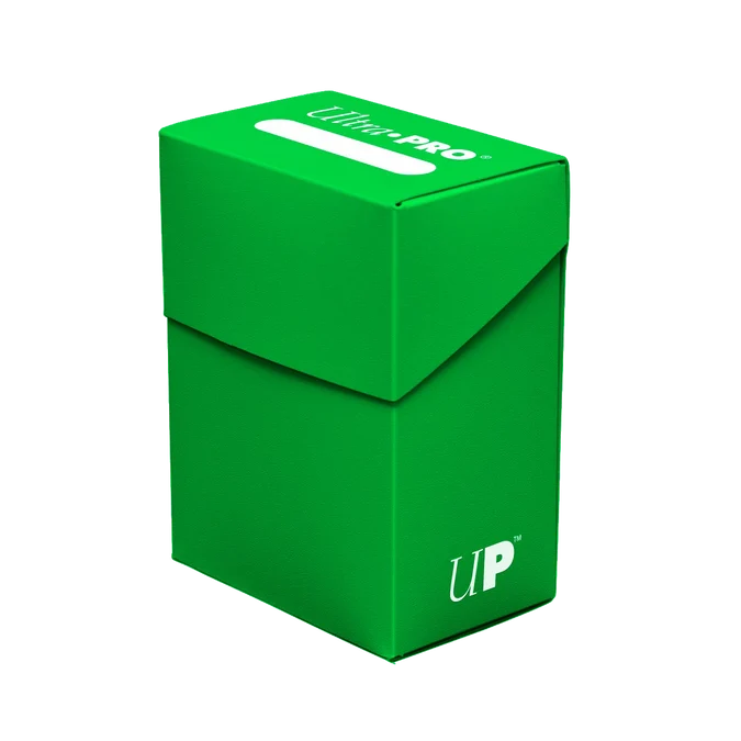 Lime Green Poly Deck Box (80+ cards)