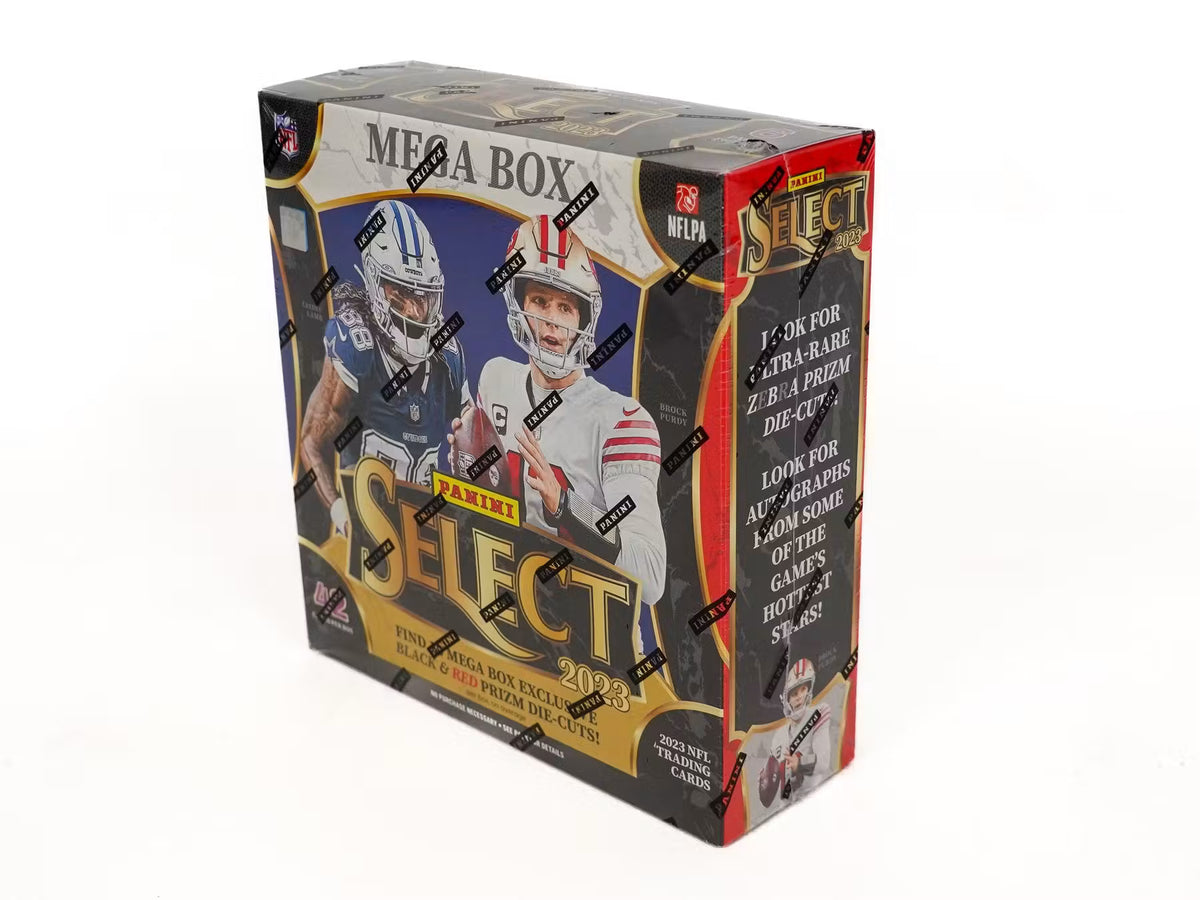 2023 Panini Select Football Mega Box (Black & Red Prizms!)