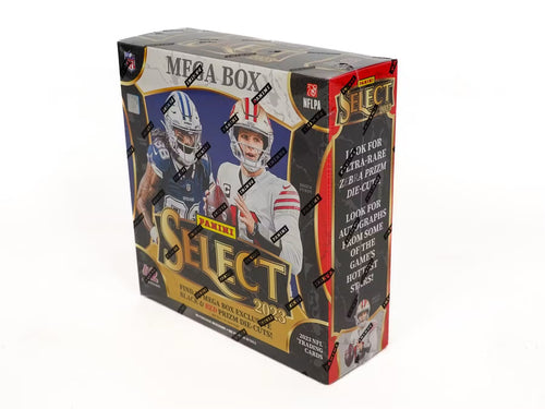 2023 Panini Select Football Mega Box (Black & Red Prizms!)