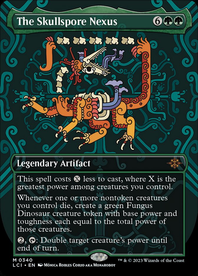 The Skullspore Nexus (LCI, Foil, Borderless)