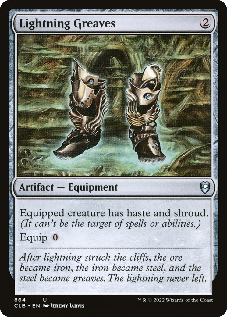 Lightning Greaves (CLB)