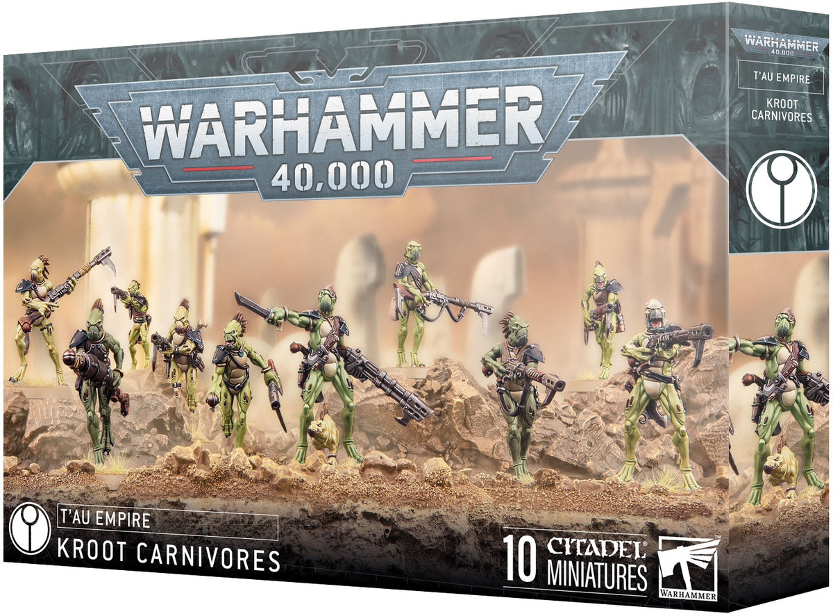 T'au Empire: Kroot Carnivore Squad