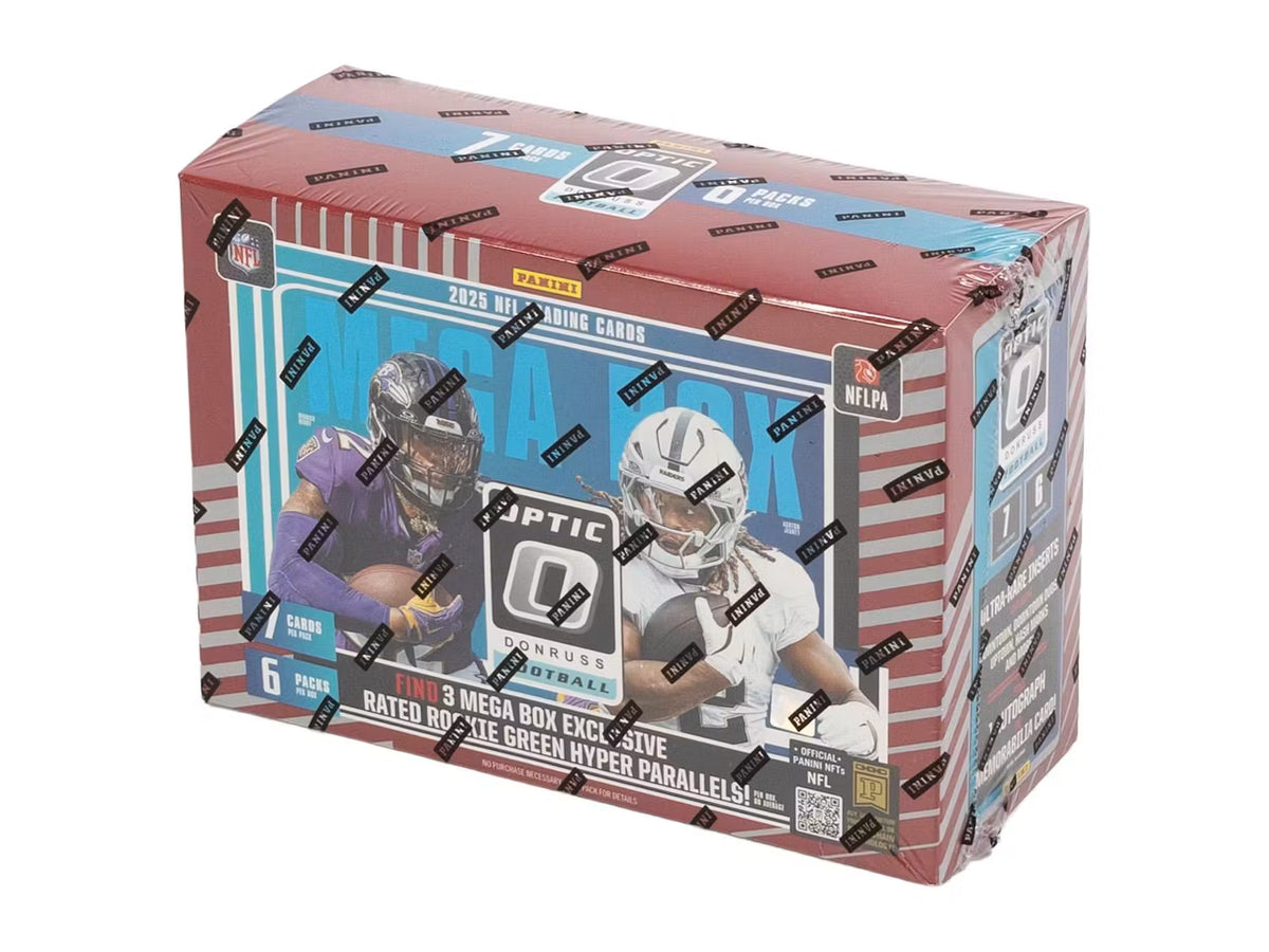 2025 Panini Donruss Optic Football Mega Box (Green Hyper)