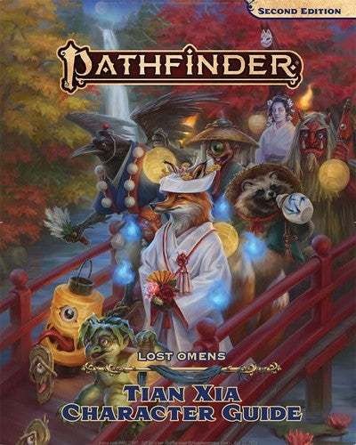 Pathfinder 2E -  Lost Omens Tian Xia Character Guide Hardcover