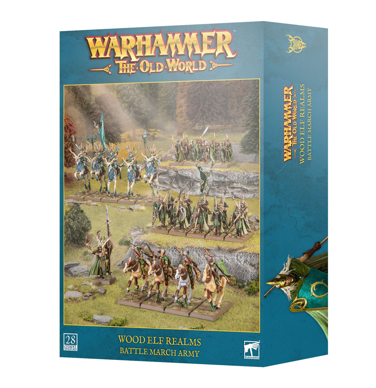 Warhammer The Old World: Wood Elf Realms: Battle March Army