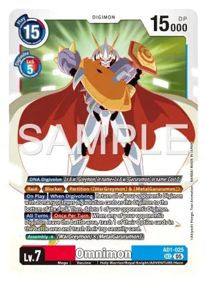 Omnimon (AD-01, Foil)