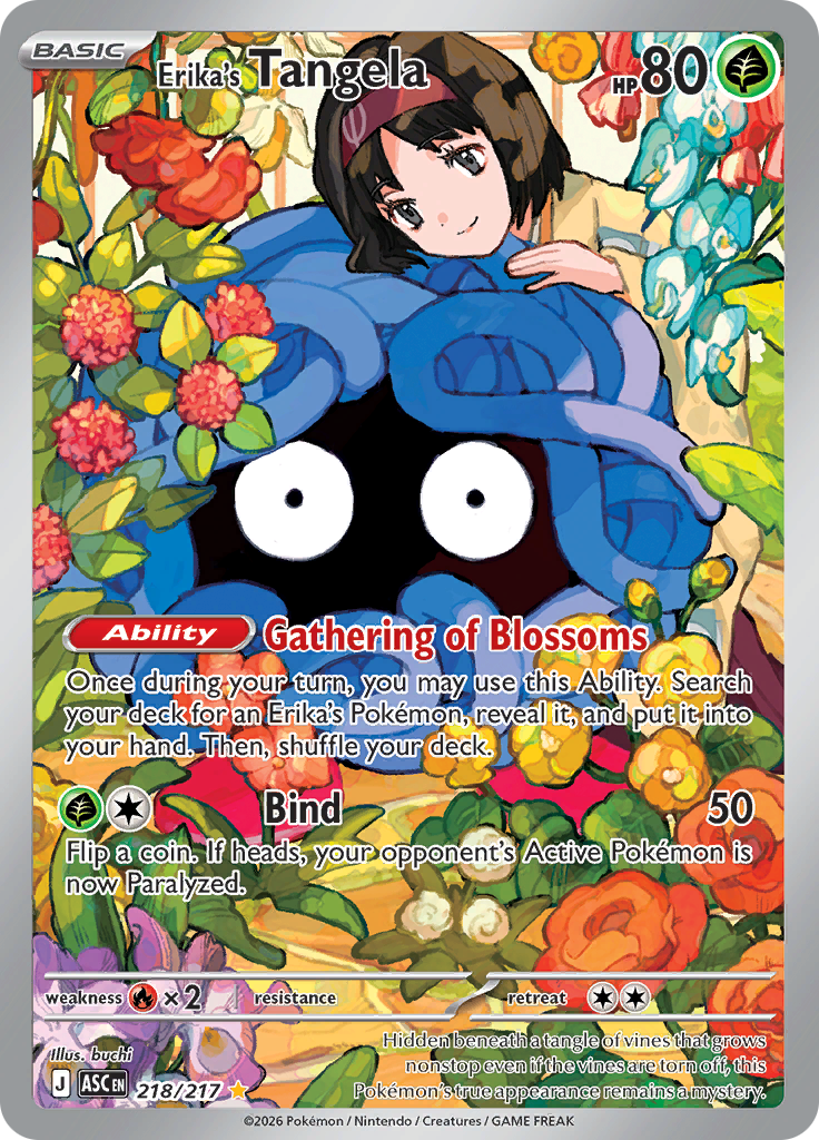 Erika's Tangela (ASC, Holofoil)