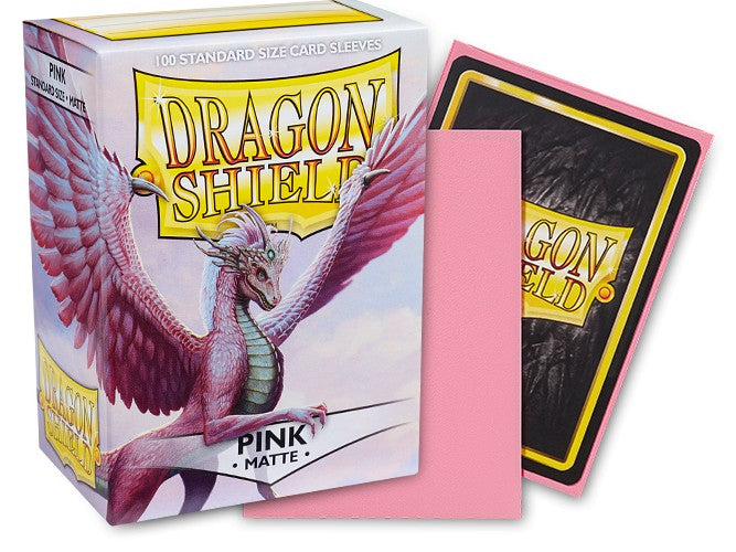 Matte Pink Sleeves (100)