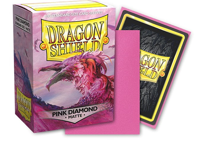 Matte Pink Diamond Sleeves (100)