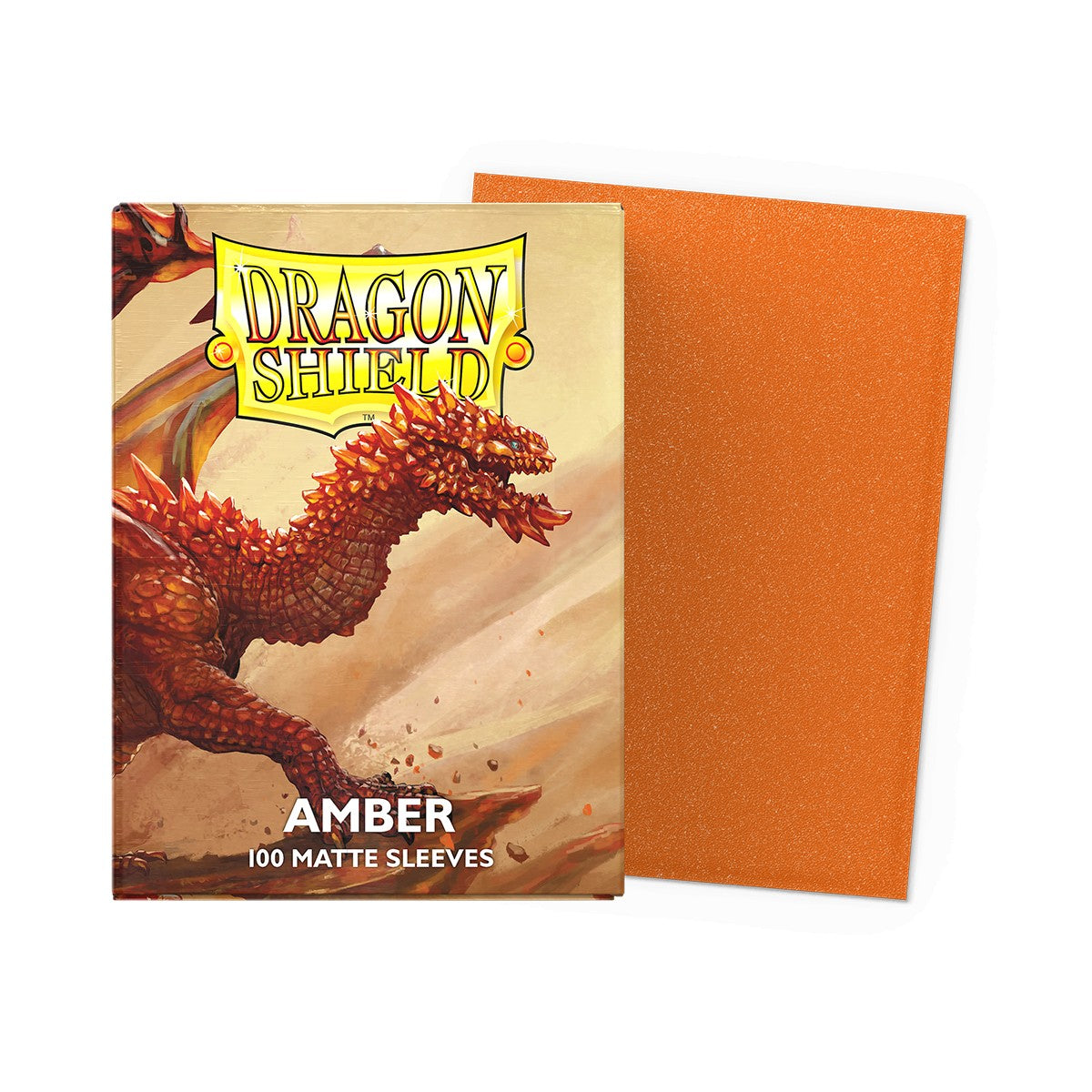 Matte Amber Sleeves (100)