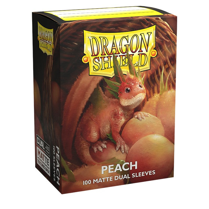 Matte Peach Dual Sleeves (100)