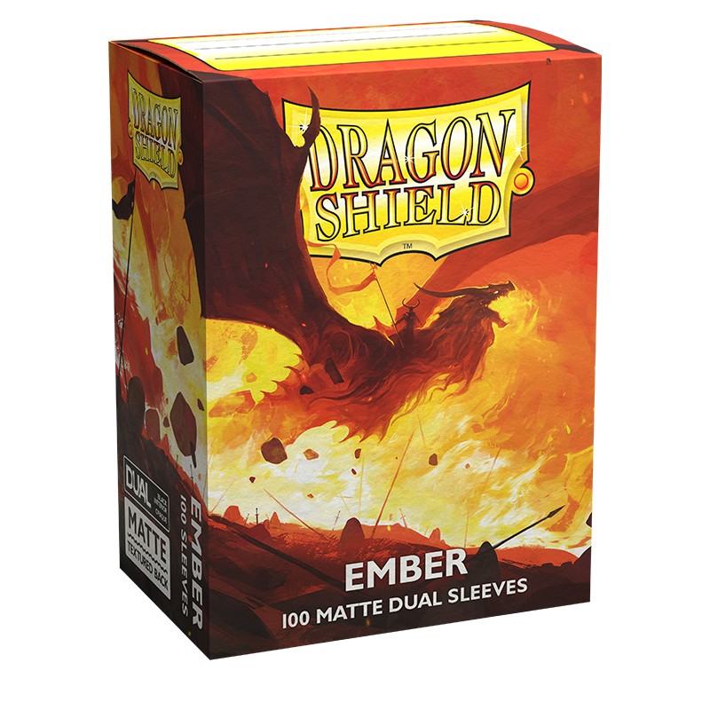 Matte Ember Dual Sleeves (100)