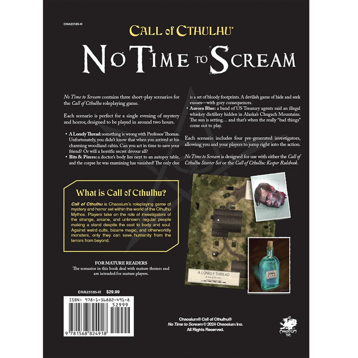 Call of Cthulhu: No Time To Scream