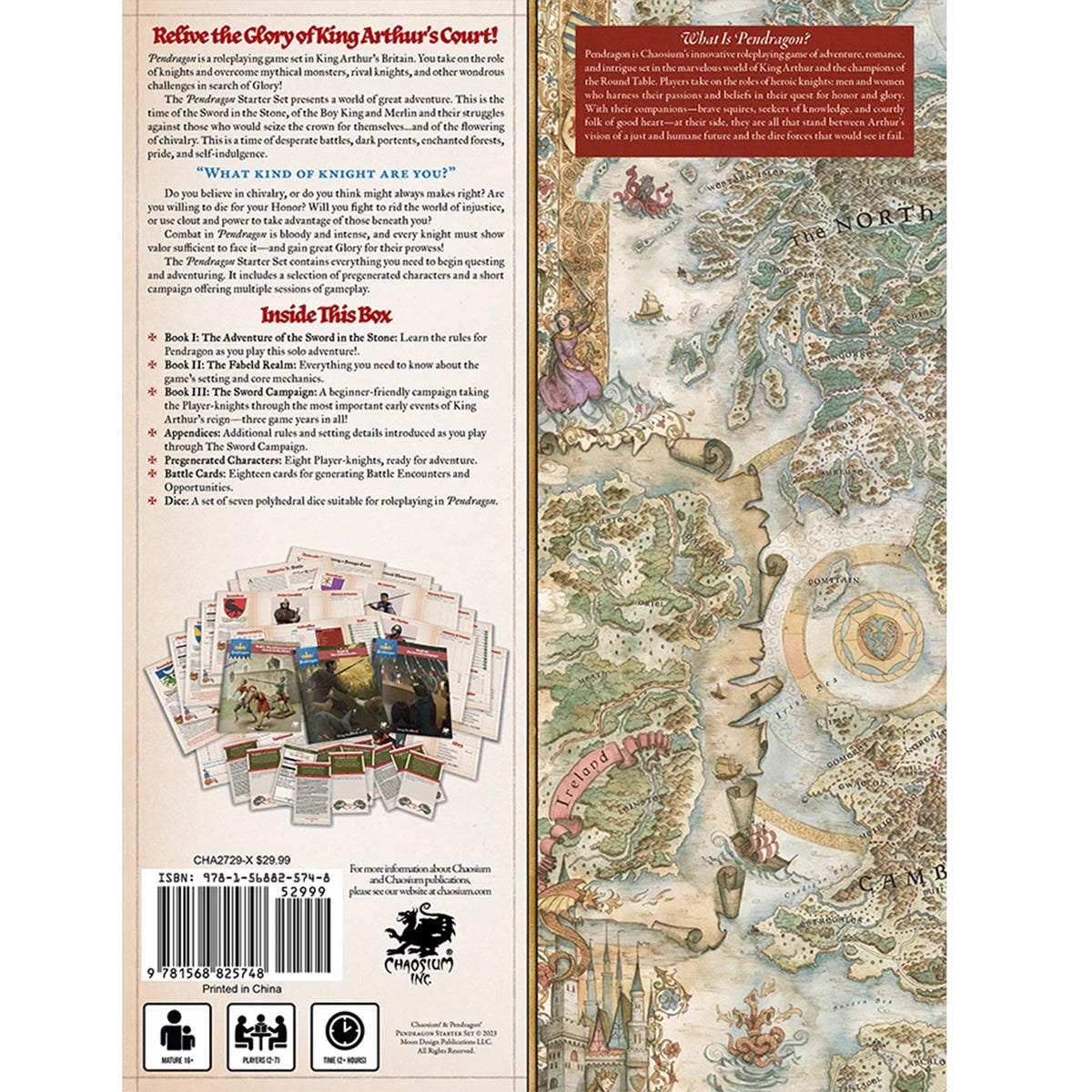 Pendragon RPG - Starter Box Set